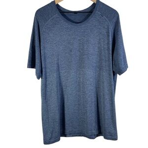 Lululemon Athletica Men blue Short Sleeve Swiftly Tech T Shirt Top Men's Size XL